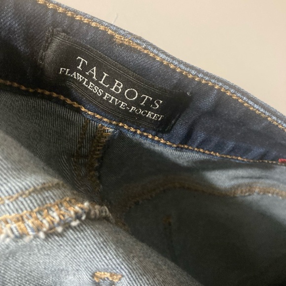 Talbots straight curvy jeans - Picture 4 of 5